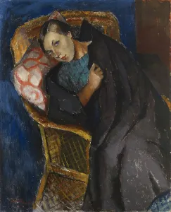 Caven Alvar Prints: The Convalescent, 1923. Creator: Alvar Cawén