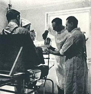 Convalescent Hospital - Damaged ankle, 1941. Artist: Cecil Beaton
