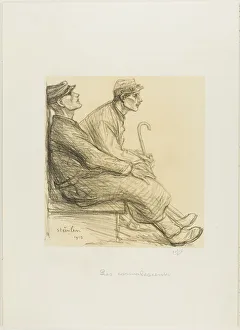 The Convalescents, plate two from Actualites, 1915, published May 1915