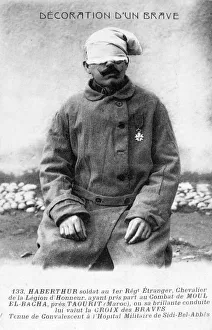 A convalescing legionnaire, Sidi Bel Abbes, Algeria, 1910