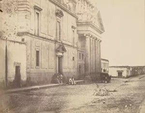 Maximilian I Of Mexico Gallery: [Convent in La Cruz], 1867. Creator: Francois Aubert