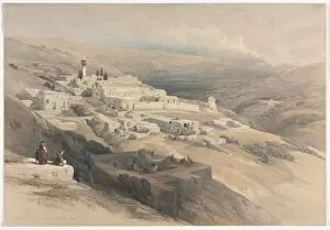 1796 1864 Gallery: Convent of the Terra-Santa, Nazareth, 1839. Creator: David Roberts (British, 1796-1864)