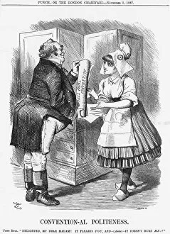 Convention-al Politeness, 1887. Artist: Joseph Swain