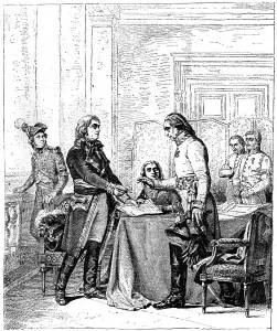 Battle Of Marengo Gallery: Convention after the Battle of Marengo, Italy, 15th June 1800 (1882-1884)