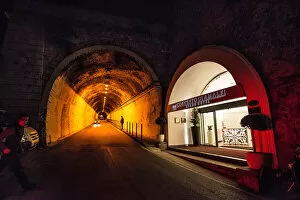 Amalfi Campania Italy Collection: Convento di Amalfi Tunnel, Italy. Creator: Viet Chu