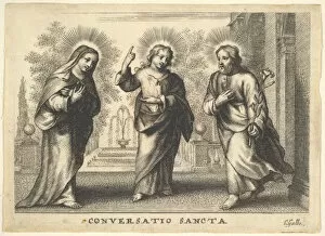 Cornelis Gallery: Conversatio sancta. Creator: Cornelis Galle I