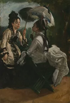 Friendship Gallery: The Conversation, 1875 / 79. Creator: Marcellin Desboutin