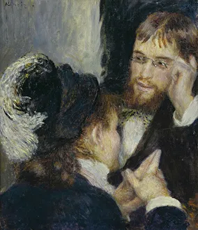 Renoir Pierre Auguste Prints: Conversation, 1878. Creator: Pierre-Auguste Renoir