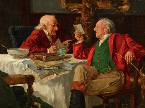 The Conversation, about 1907. Creator: Louis Charles Moeller