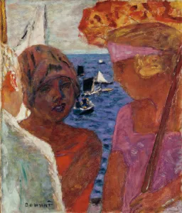 Conversation à Arcachon, between 1926 and 1930. Creator: Pierre Bonnard