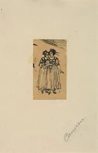 Conversation, n. d. Creator: Rodolphe Bresdin