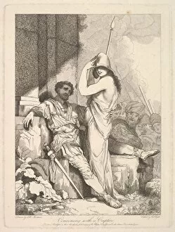 Blyth Collection: Conversing with a Captive, November 15, 1779. Creator: Robert Blyth