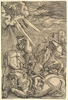 Blinded Gallery: Conversion of Paul, ca. 1514. Creator: Hans Baldung