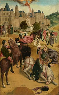 Saul Prints: The Conversion of Saint Paul, 1500-1525. Creator: Anon