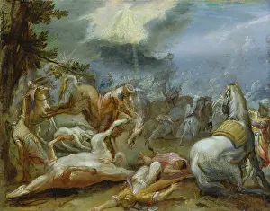 Heaven Prints: The Conversion of Saint Paul, c1600-c1603. Creator: Adam Elsheimer