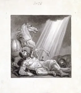 Corbould Prints: The Conversion of Saul, c1810-c1844. Artist: Henry Corbould