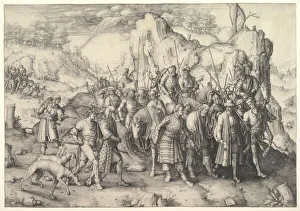 Lucas Jacobsz Prints: The Conversion of St. Paul, 1509. Creator: Lucas van Leyden