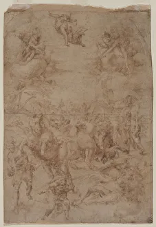 The Conversion of St. Paul, after 1575. Creator: Lelio Orsi (Italian, 1511-1587)