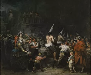 Inquisition Collection: Convicted by the inquisition, Second Half of the 19th cen.. Artist: Lucas Velazquez