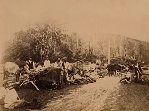 Penal Colony Prints: Convicts on the Berezovy Ridge