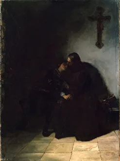 Convict Collection: The Convicts Farewell, c1860-1900. German painting. Artist: Hans Thoma