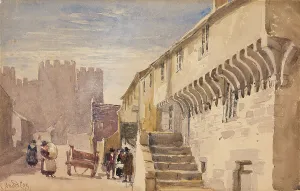 Edward Plantagenet Prints: Conway Castle, c1830s. Creator: David Cox the Elder