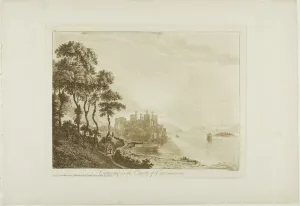 Paul Sandby Prints: Conway in the County of Caernarvon, 1776. Creator: Paul Sandby