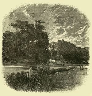 Riverside Gallery: Cookham, 1898. Creator: Unknown