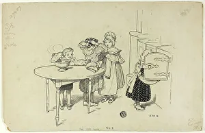 Too Many Cooks, 1900/13. Creator: Katherine May Roberts
