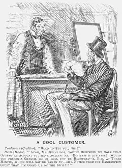 Tailors Shop Collection: A Cool Customer. (1871?)
