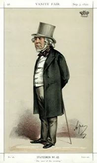 The Cool of the Evening, Lord Houghton, English poet and politician, 1870. Artist: Carlo Pellegrini