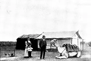 Billy Prints: The Coolgardie Goldfields: Coolgardie Villa, 1895. Creator: George Meisenbach