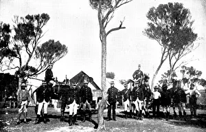 Eucalyptus Prints: The Coolgardie Goldfields: police camp, 1895. Creator: Unknown