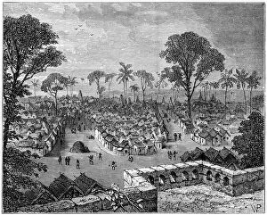 Asante Gallery: Coomassie, Ashanti War, Africa, 1900