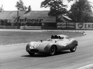 Aintree Collection: Cooper Bristol of Jack Brabham, British Grand Prix, Aintree, Merseyside, 1955