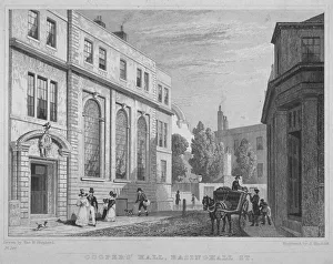 Coopers Hall, City of London, 1831. Artist: J Hinchcliff