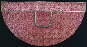 Cope with Hood, Italy, 19th century (adaptation of a 17th century textile design)