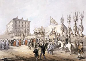 Copenhagen Fields Prints: Copenhagen Fields, Islington, London, 1855. Artist: T Turner