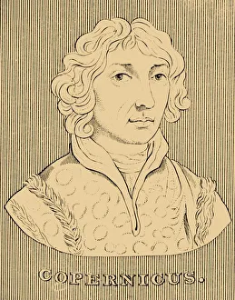 Scientific Gallery: Copernicus, (1473-1543), 1830. Creator: Unknown