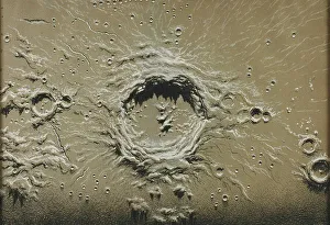 Crater Prints: Copernicus, 1867. Creator: James Nasmyth
