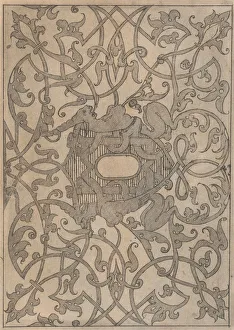 Cerceau Jacques Androuet Du Prints: Copies after the Livre contenant passement de moresques (plate 5), 19th century (?)