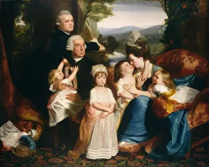 Rattle Prints: The Copley Family, 1776 / 1777. Creator: John Singleton Copley