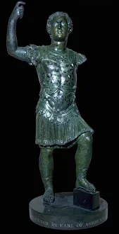 Copper alloy statuette of Nero in the guise of Alexander the Great, Roman Britain Copper alloy statuette of Nero in the guise of Alexander the Great, Roman Britain