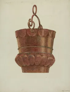 Dana Bartlett Prints: Copper Bucket, c. 1940. Creator: Dana Bartlett