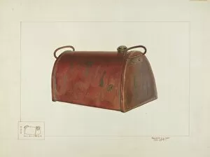 Copper Foot Warmer, c. 1937. Creator: Edward L Loper