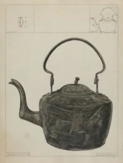 Worn Prints: Copper Kettle, 1935 / 1942. Creator: John Cutting