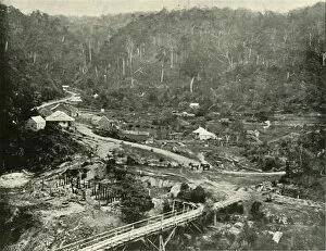 Arial View Collection: Copper Mines, Walhalla, 1901. Creator: Unknown