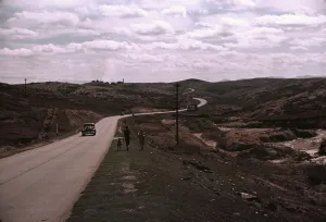 Acid Collection: Copper mining section between Ducktown and Copperhill, Tennessee, 1940. Creator: Marion Post Wolcott