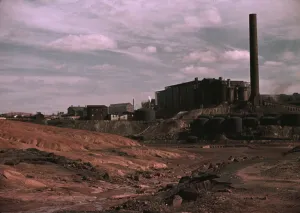 Copper mining and sulfuric acid plant, Copperhill, Tenn. 1940. Creator: Marion Post Wolcott