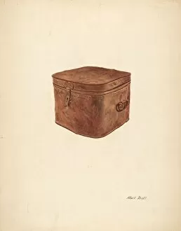 Albert Pratt Collection: Copper Storage Box, c. 1940. Creator: Albert Pratt